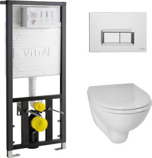 Унитаз с инсталляцией VitrA Arkitekt 9005B003-7211